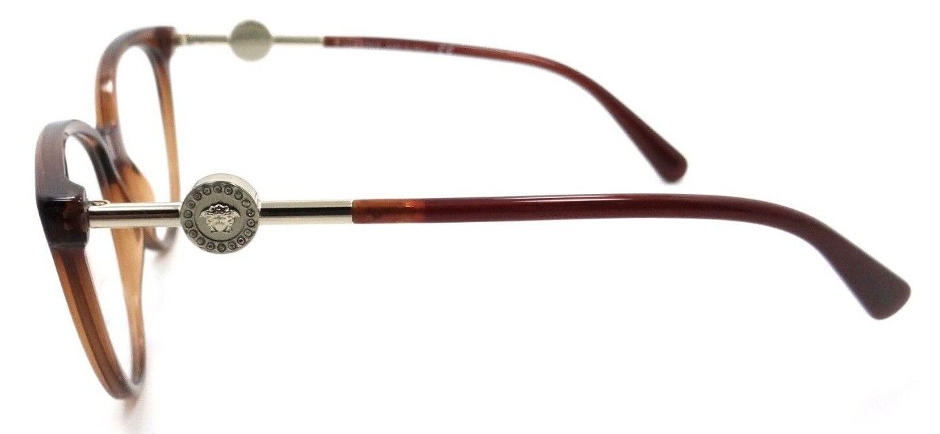 Versace Eyeglasses Frames VE 3298B 5324 55-17-140 Transparent Brown Italy-8056597385244-classypw.com-3