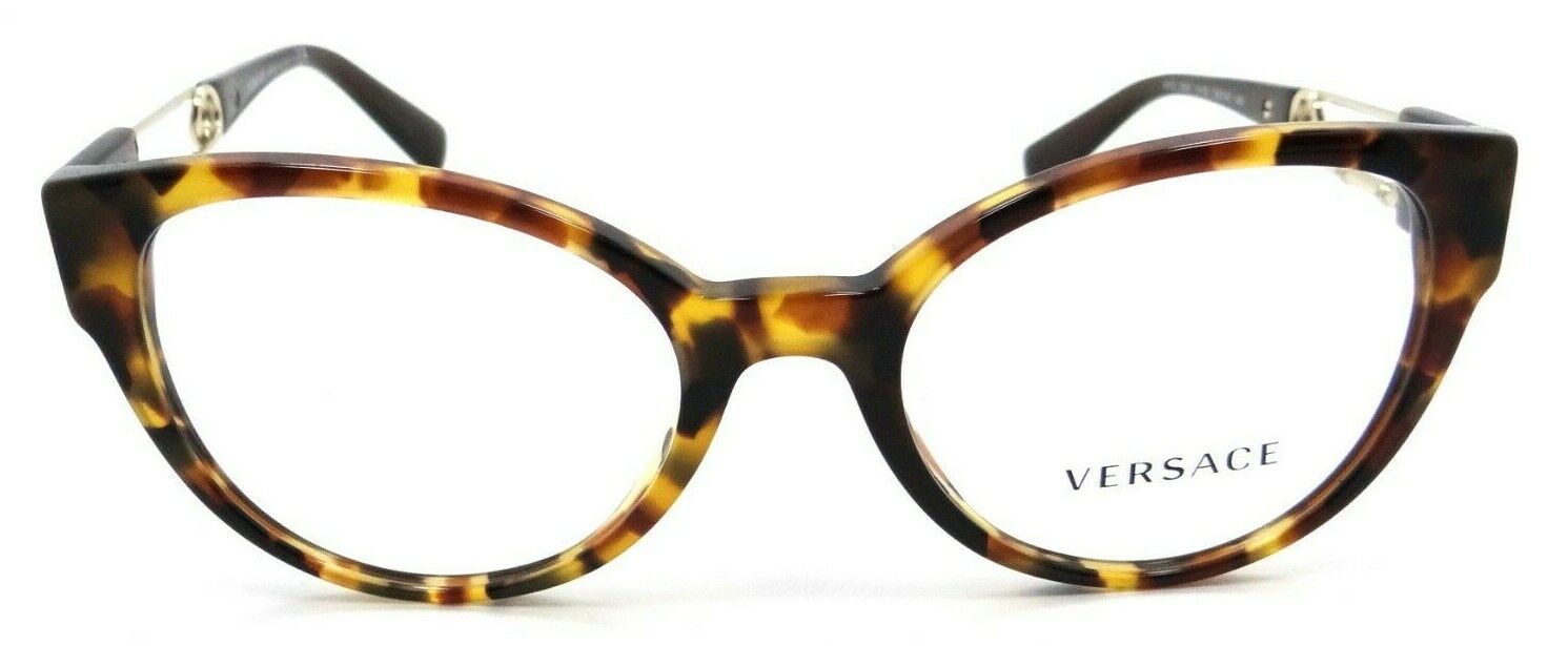 Versace Eyeglasses Frames VE 3307 5119 52-19-140 Havana Made in Italy-8056597534970-classypw.com-2