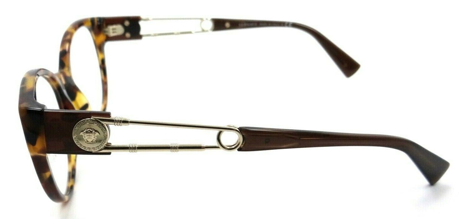 Versace Eyeglasses Frames VE 3307 5119 52-19-140 Havana Made in Italy-8056597534970-classypw.com-3
