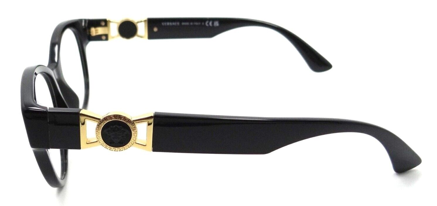 Versace Eyeglasses Frames VE 3313 GB1 52-17-145 Black Made in Italy-8056597618762-classypw.com-3
