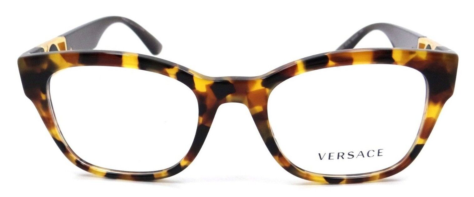 Versace Eyeglasses Frames VE 3314 5119 52-20-145 Havana Made in Italy-8056597619783-classypw.com-2