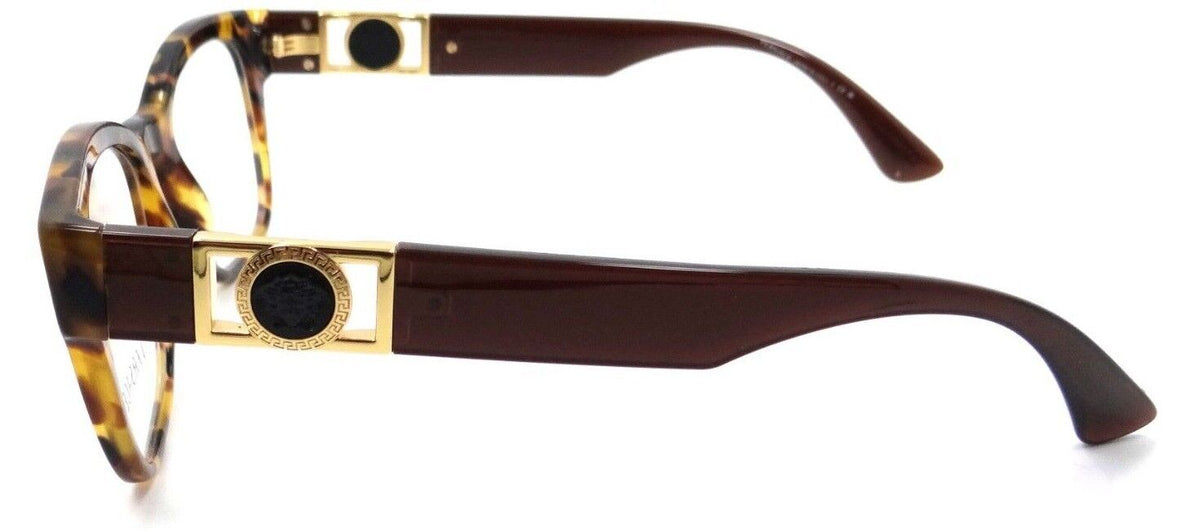 Versace Eyeglasses Frames VE 3314 5119 52-20-145 Havana Made in Italy-8056597619783-classypw.com-3