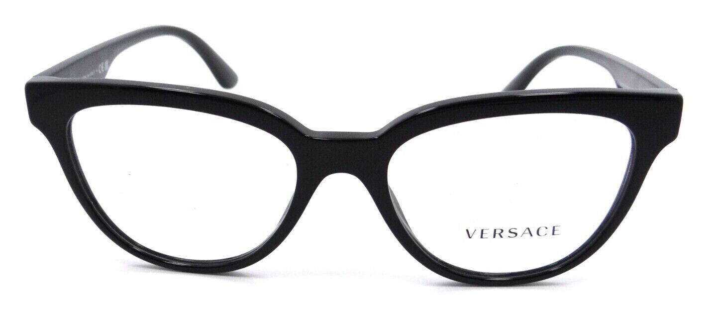 Versace Eyeglasses Frames VE 3315 GB1 54-18-145 Black Made in Italy-8056597645270-classypw.com-2