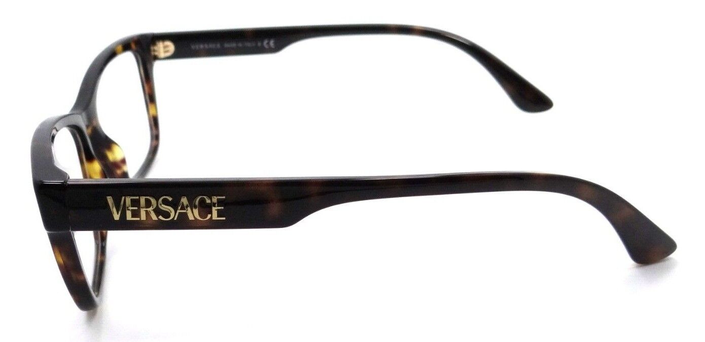 Versace Eyeglasses Frames VE 3316 108 55-18-145 Havana Made in Italy-8056597645553-classypw.com-3