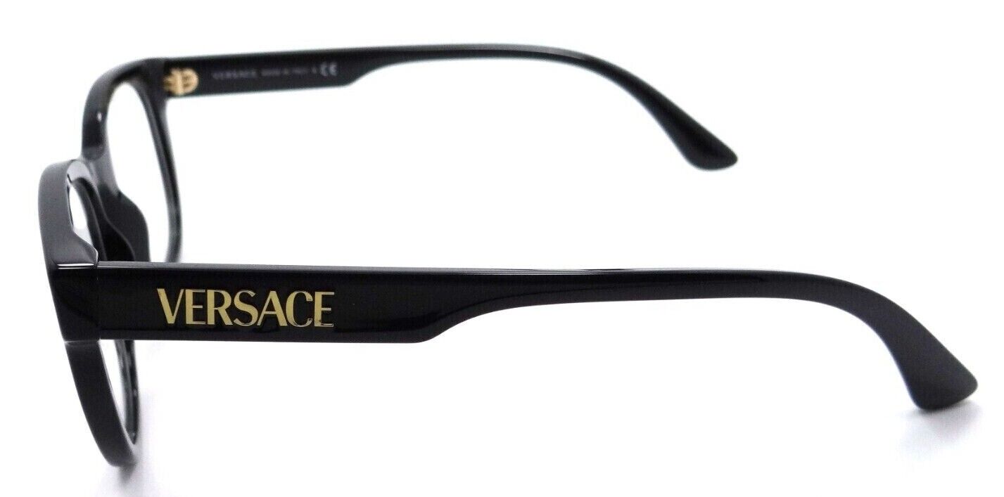 Versace Eyeglasses Frames VE 3317 GB1 49-20-145 Black Made in Italy-8056597646796-classypw.com-3