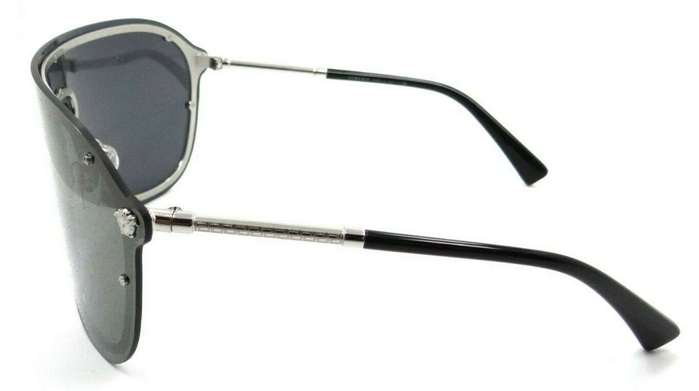 Versace Sunglasses VE 2180 1000/5A 44-xx-125 Silver / Grey Mirror Gold Shield-8053672856651-classypw.com-3