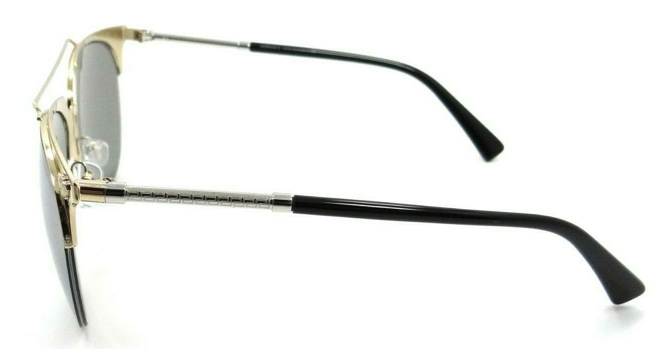 Versace Sunglasses VE 2181 1252/6G 57-18-140 Pale Gold /Light Grey Mirror Silver-8053672755404-classypw.com-3
