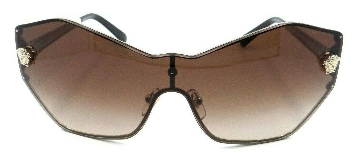Versace Sunglasses VE 2182 1252/13 43-xx-140 Pale Gold / Brown Gradient Italy
