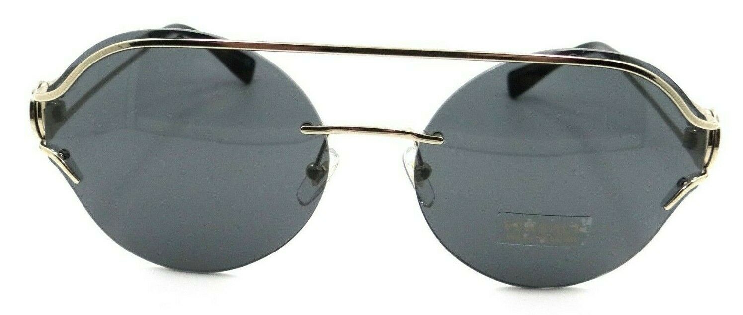 Versace Sunglasses VE 2184 1252/87 61-17-140 Pale Gold / Dark Grey Made in Italy-8053672800937-classypw.com-2