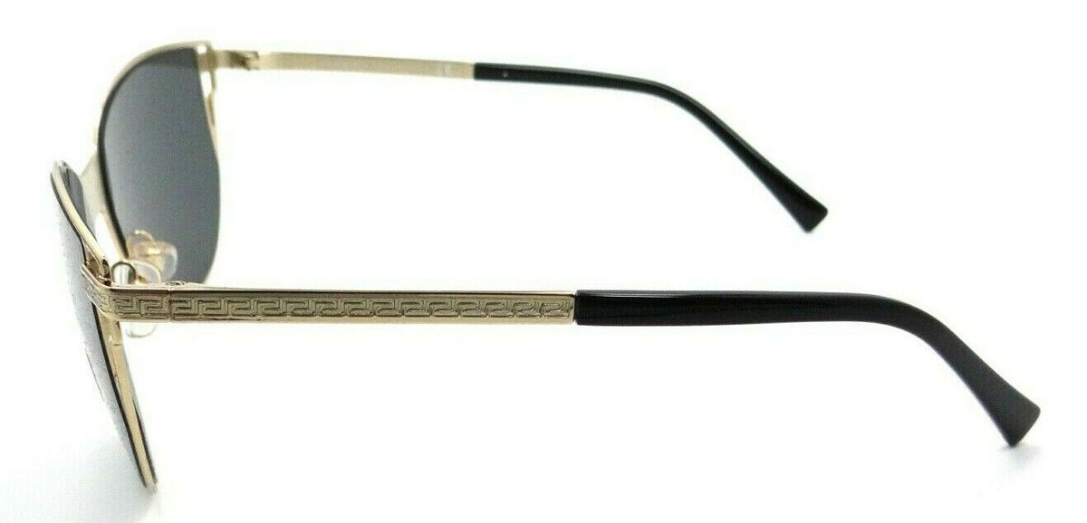 Versace Sunglasses VE 2211 1002/87 56-26-140 Gold / Grey Made in Italy-8056597051583-classypw.com-3