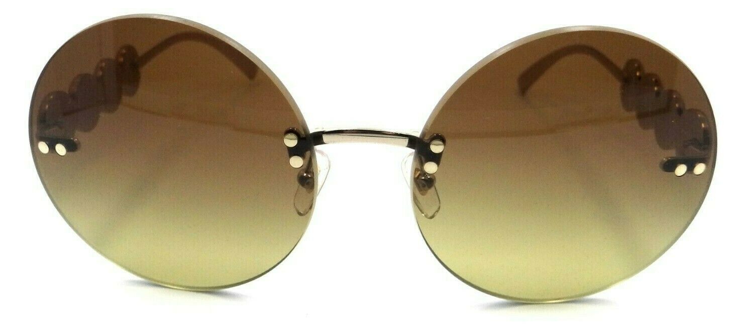 Versace Sunglasses VE 2214 1252/13 59-18-135 Pale Gold / Brown Gradient