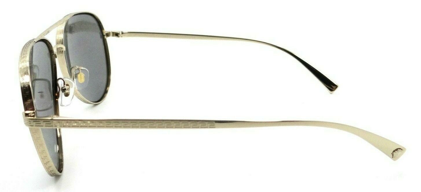 Versace Sunglasses VE 2217 1252/6G 59-14-140 Pale Gold /Light Grey Mirror Silver-8056597117845-classypw.com-3