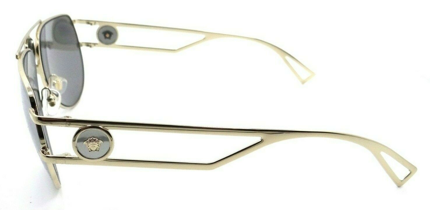 Versace Sunglasses VE 2225 1252/6G 60-15-140 Pale Gold /Light Grey Mirror Silver-8056597220200-classypw.com-3