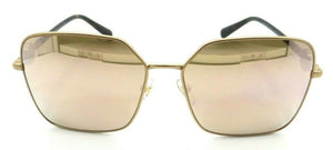 Versace Sunglasses VE 2227 1410/5A 59-15-140 Matte Gold / Brown Mirror Gold