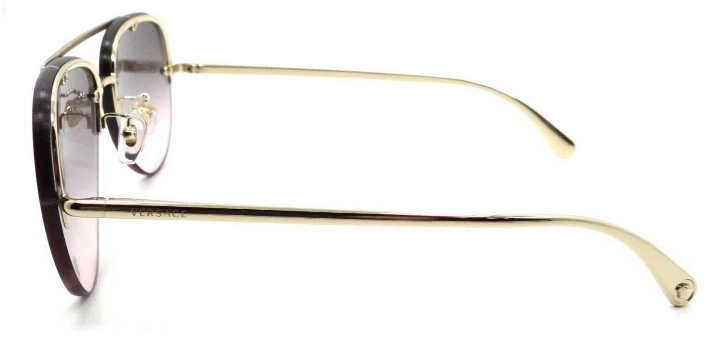 Versace Sunglasses VE 2231 1252/H9 60-14-140 Pale Gold / Grey Pink Gradient-8056597384742-classypw.com-3