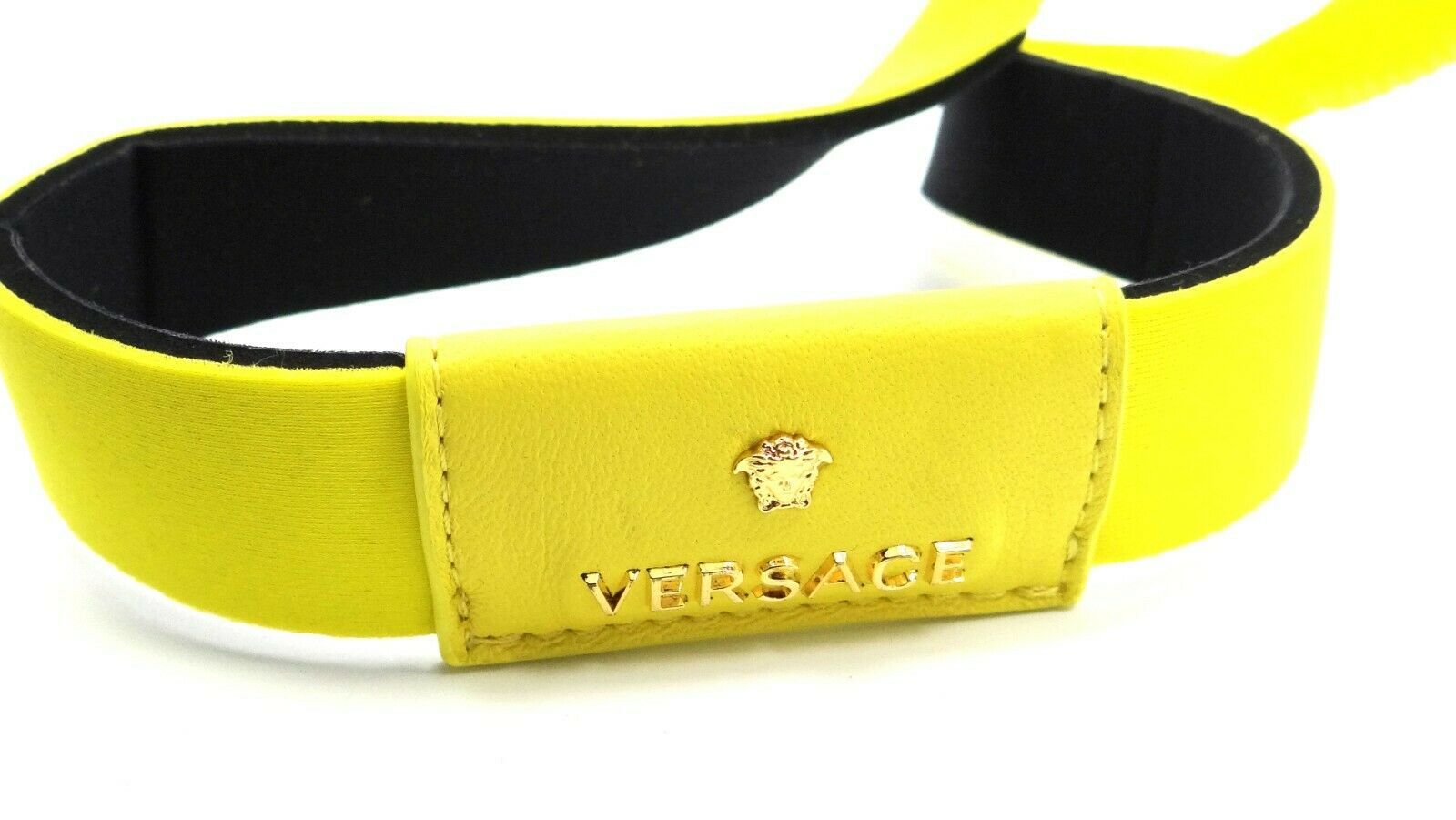 Versace Sunglasses VE 2232 1473/6D 61-18-145 Yellow / Yellow Mirror w/Neck Strap-8056597461009-classypw.com-6