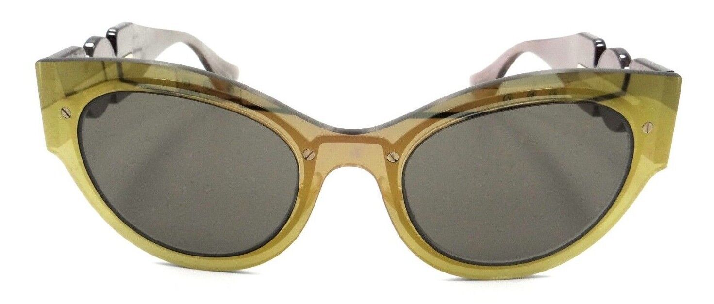 Versace Sunglasses VE 2234 1002/3 53-24-140 Transparent Brown Mirror Gold /Brown-8056597539555-classypw.com-1