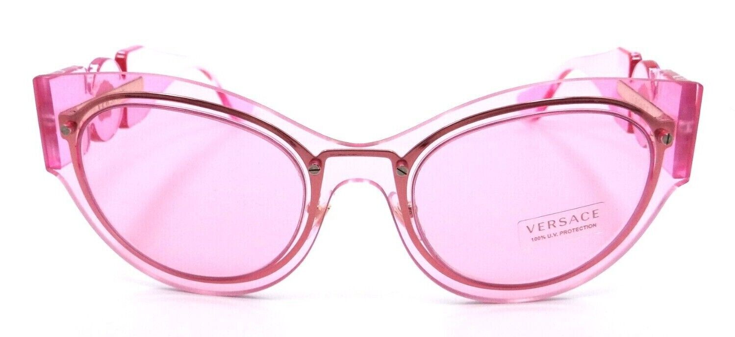 Versace Sunglasses VE 2234 1252/84 53-24-140 Transparent Pink / Pink Italy-8056597539579-classypw.com-2