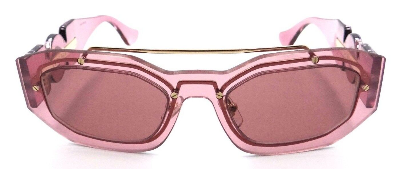 Versace Sunglasses VE 2235 1002/69 51-20-140 Transparent Pink / Dark Violet-8056597658522-classypw.com-2