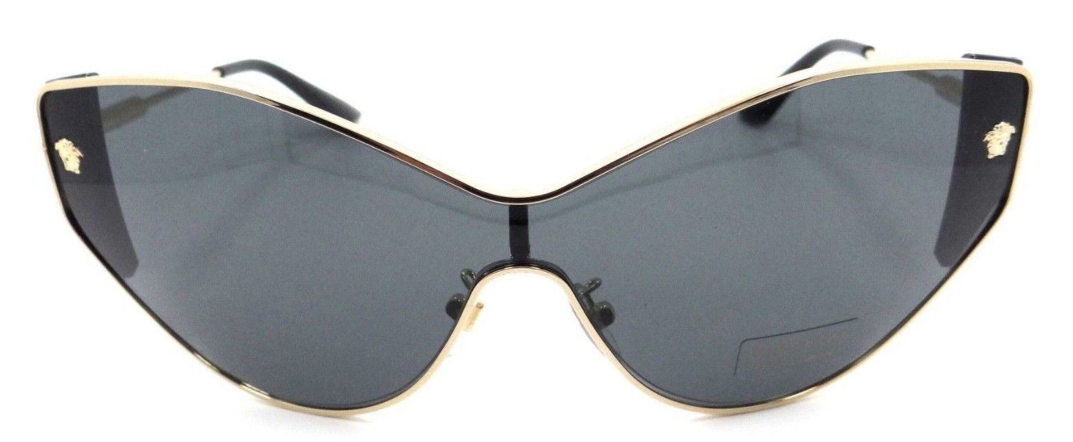 Versace Sunglasses VE 2239 1002/87 47-xx-135 Gold / Grey Made in Italy-8056597533201-classypw.com-2