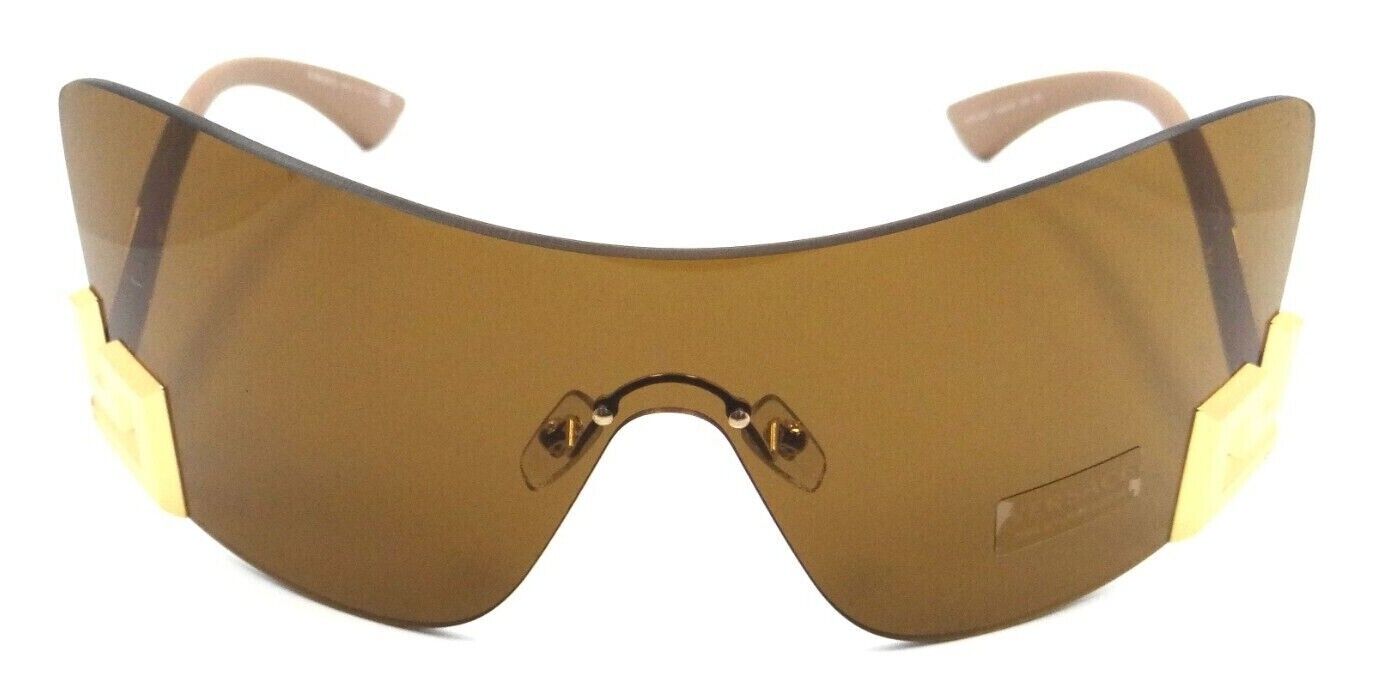 Versace Sunglasses VE 2240 1002/63 40-xx-140 Bronze / Dark Bronze Shield Italy-8056597555203-classypw.com-2