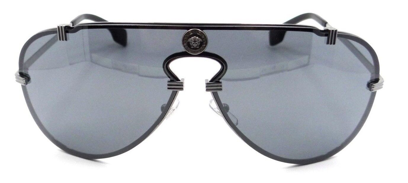 Versace Sunglasses VE 2243 1001/6G 43-xx-140 Gunmetal / Grey Mirror Italy-8056597640237-classypw.com-2