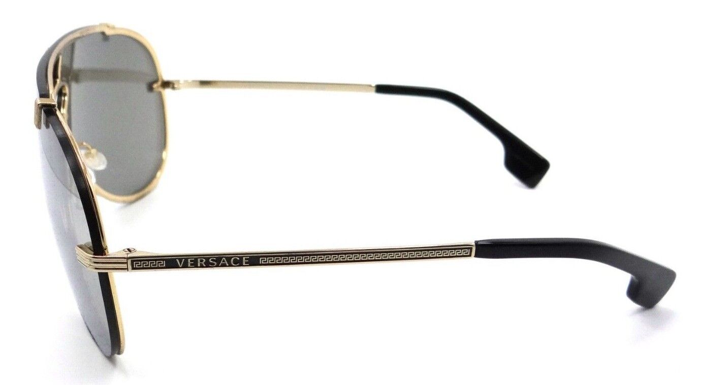 Versace Sunglasses VE 2243 1002/6G 43-xx-140 Gold / Grey Mirror Made in Italy-8056597640244-classypw.com-3