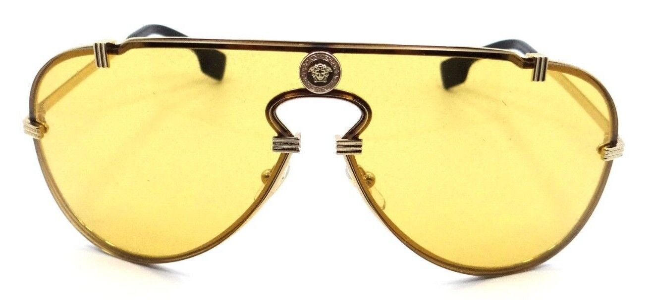 Versace Sunglasses VE 2243 1002/85 43-xx-140 Gold / Yellow Made in Italy-8056597640251-classypw.com-2