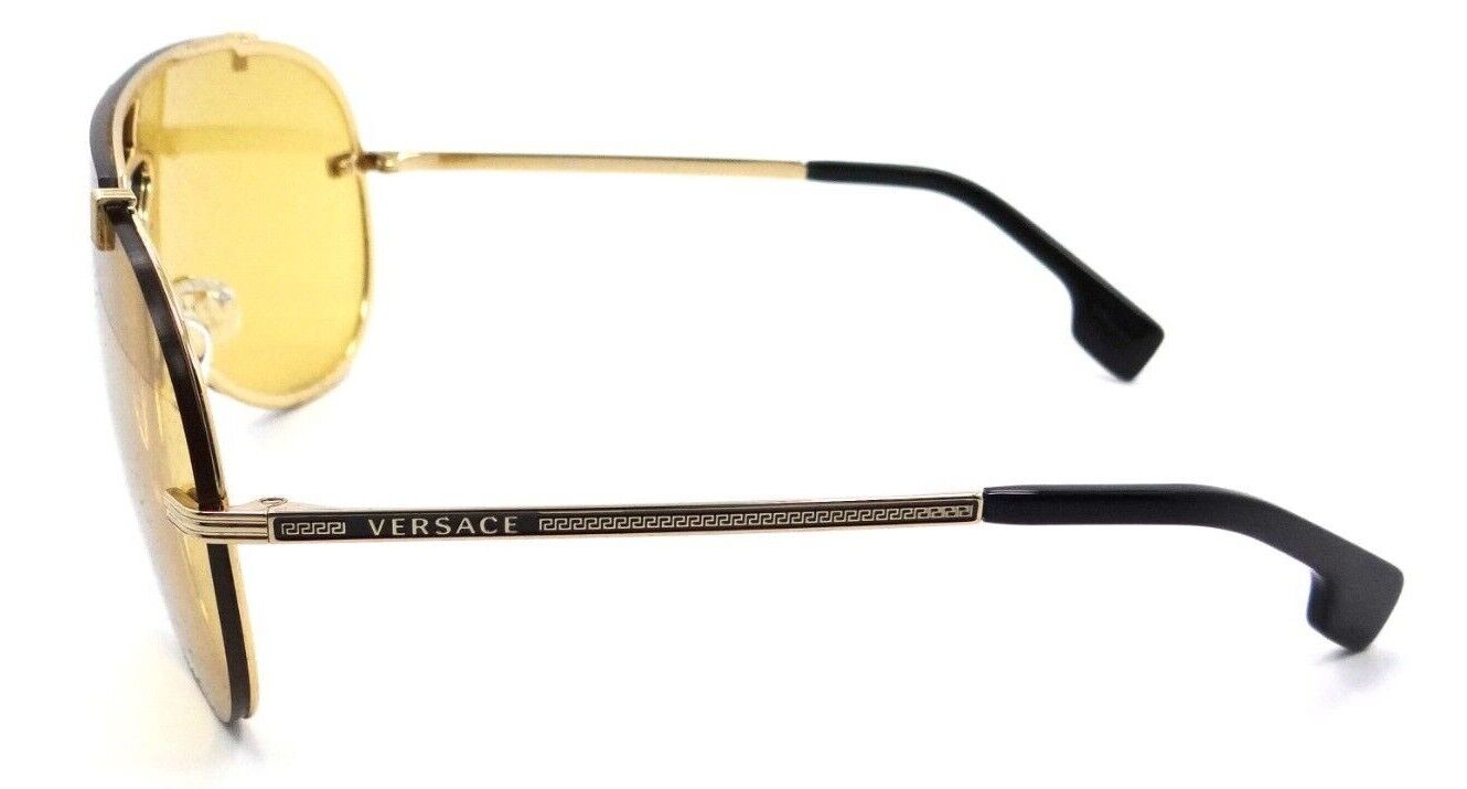 Versace Sunglasses VE 2243 1002/85 43-xx-140 Gold / Yellow Made in Italy-8056597640251-classypw.com-3