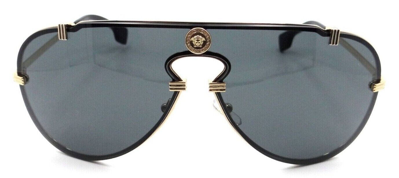 Versace Sunglasses VE 2243 1002/87 43-xx-140 Gold / Grey Made in Italy-8056597640268-classypw.com-2
