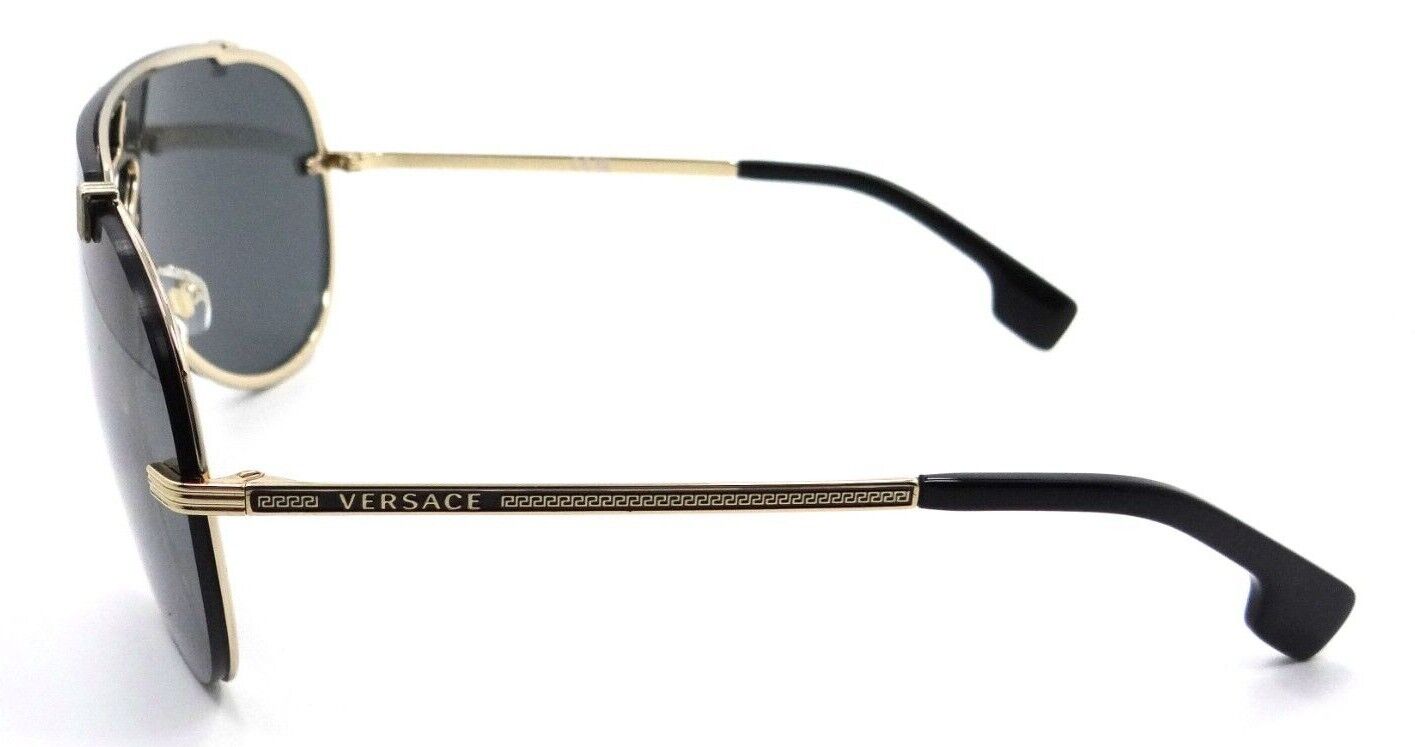 Versace Sunglasses VE 2243 1002/87 43-xx-140 Gold / Grey Made in Italy-8056597640268-classypw.com-3