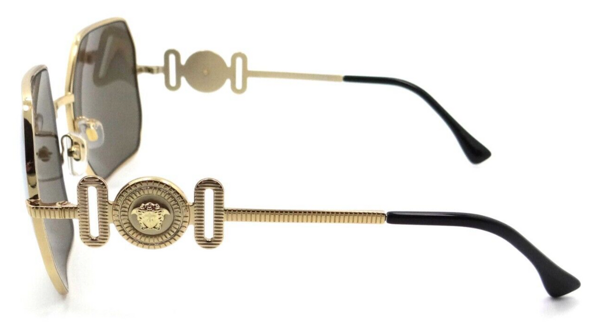 Versace Sunglasses VE 2248 1002/7P 58-19-145 Gold / Brown Mirror Gold Italy-8056597682534-classypw.com-3