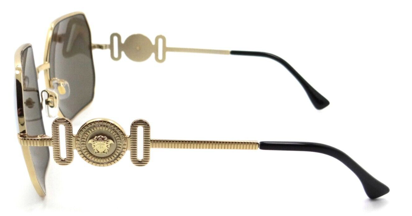 Versace Sunglasses VE 2248 1002/7P 58-19-145 Gold / Brown Mirror Gold Italy-8056597682534-classypw.com-3