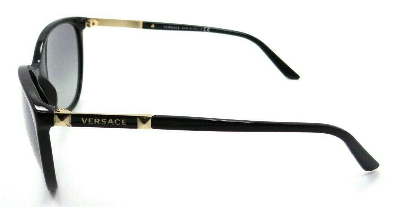 Gafas de sol Versace VE 4260 GB1/11 58-16-140 Negro / Gris Degradado Hecho en Italia