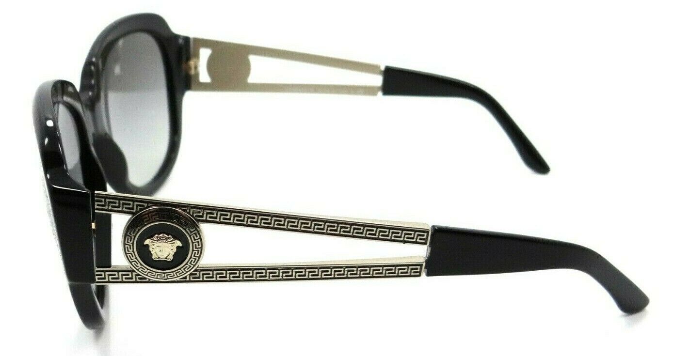 Versace Sunglasses VE 4304 GB1/11 57-17-135 Black / Grey Gradient Made in Italy-8053672470161-classypw.com-3