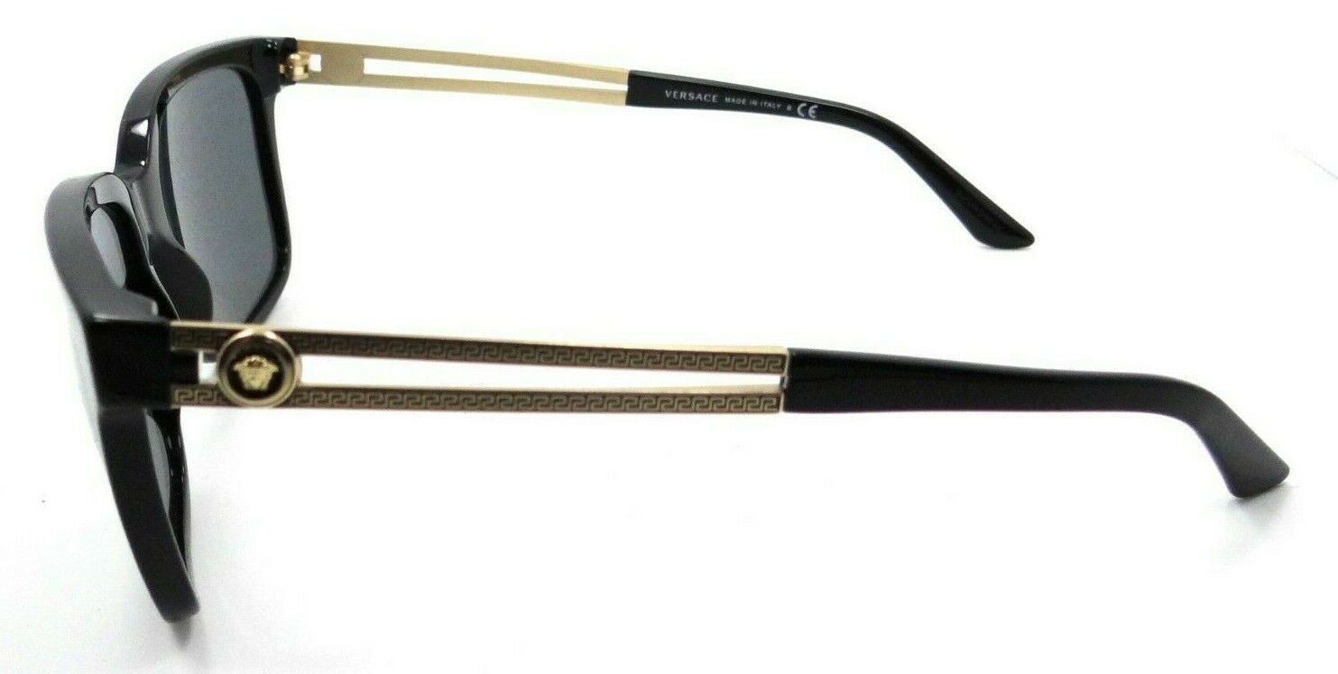 Versace Sunglasses VE 4307 GB1/87 58-17-145 Black / Dark Grey Made in Italy-8053672469950-classypw.com-3