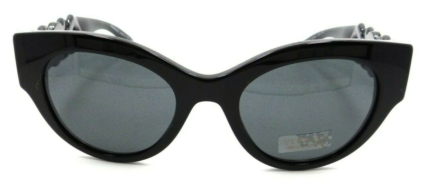 Versace Sunglasses VE 4308 GB1/87 52-21-140 Black / Dark Grey Made in Italy-8056597525022-classypw.com-2