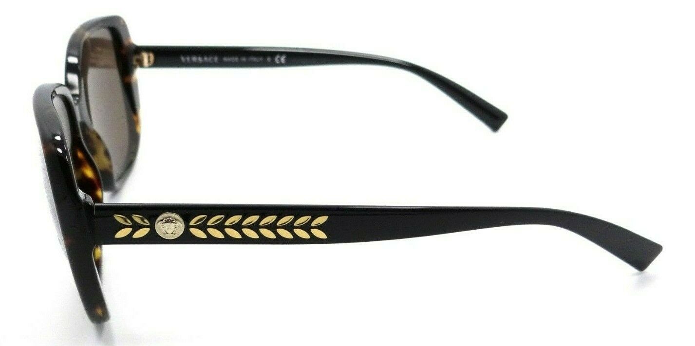Versace Sunglasses VE 4357 108/73 56-16-140 Dark Havana / Brown Made in Italy-8053672956528-classypw.com-3