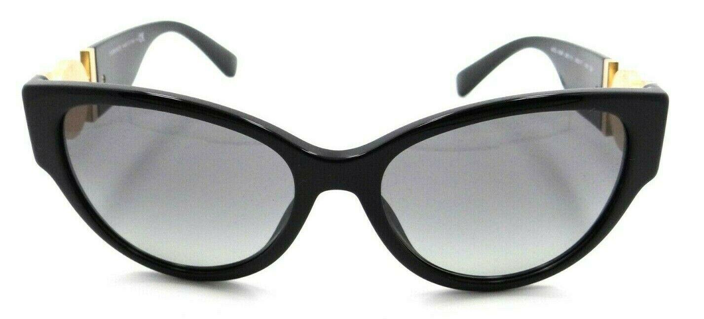 Versace Sunglasses VE 4368 GB1/11 56-17-140 Black / Grey Gradient Made in Italy-8056597265898-classypw.com-2