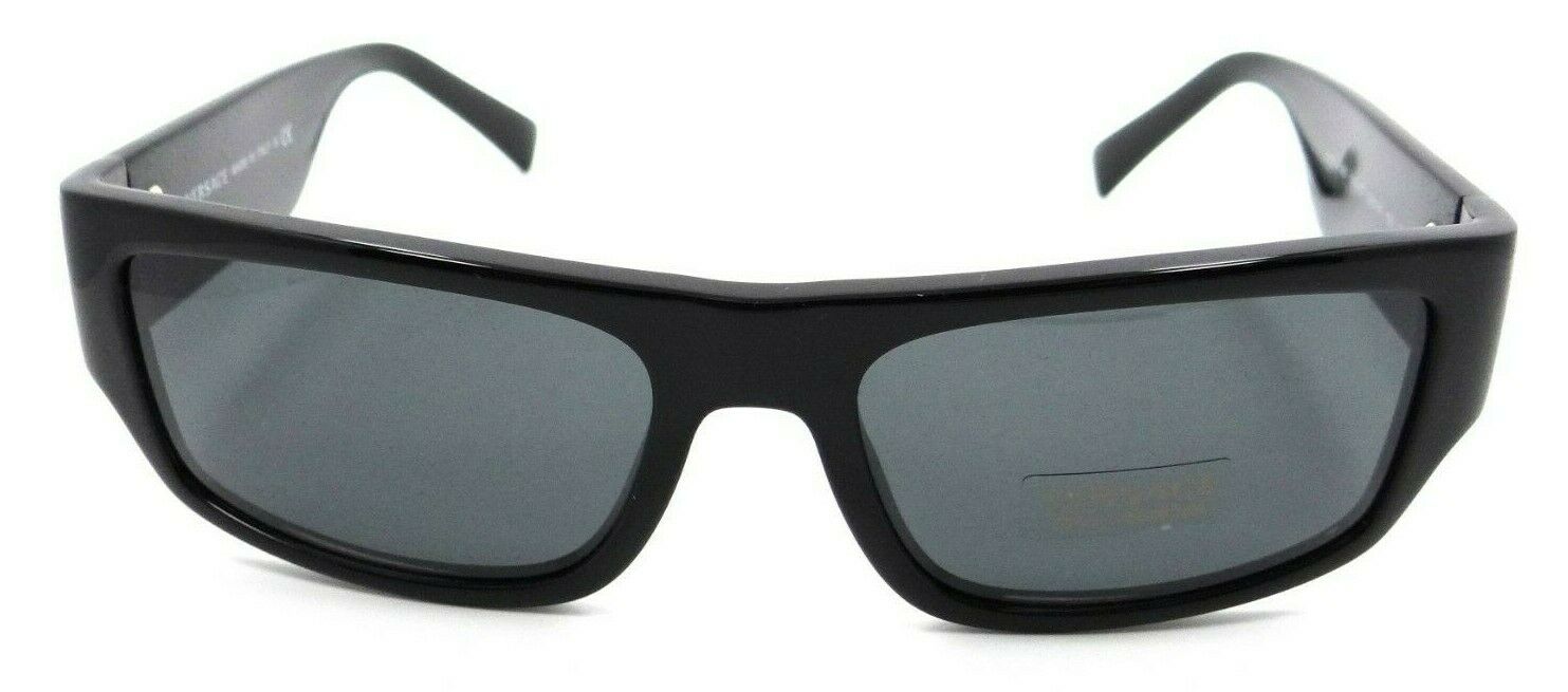 Versace Sunglasses VE 4385 GB1/87 56-18-135 Black / Grey Made in Italy-8056597160766-classypw.com-2