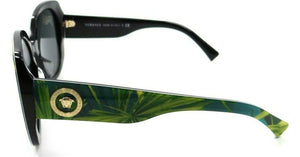 Versace Sunglasses VE 4387F 5336/87 56-19-140 Print Palms / Grey Made in Italy