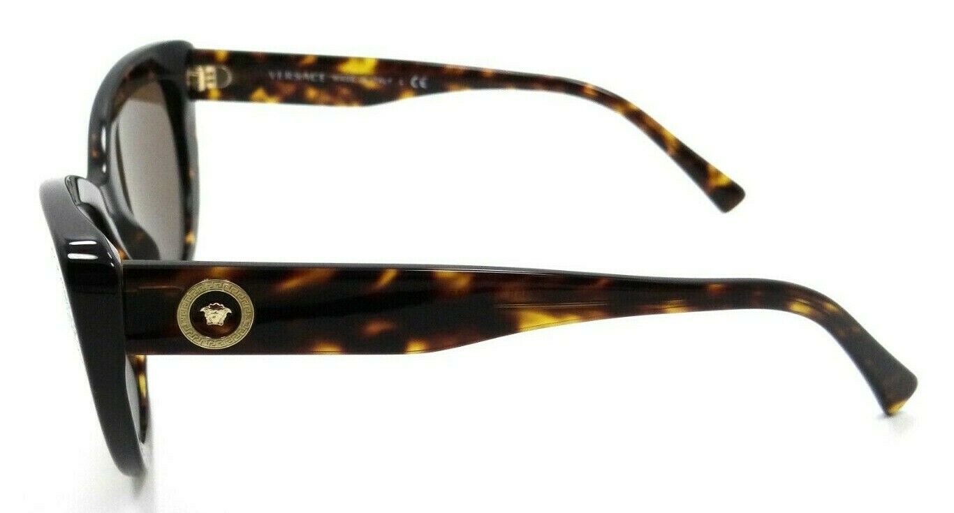 Versace Sunglasses VE 4388 108/73 54-18-140 Havana / Dark Brown Made in Italy-8056597214742-classypw.com-3
