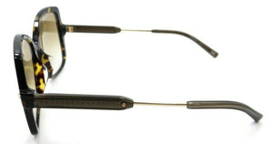 Versace Sunglasses VE 4390F 108/6E 56-16-140 Havana / Brown Gradient Mirror Gold