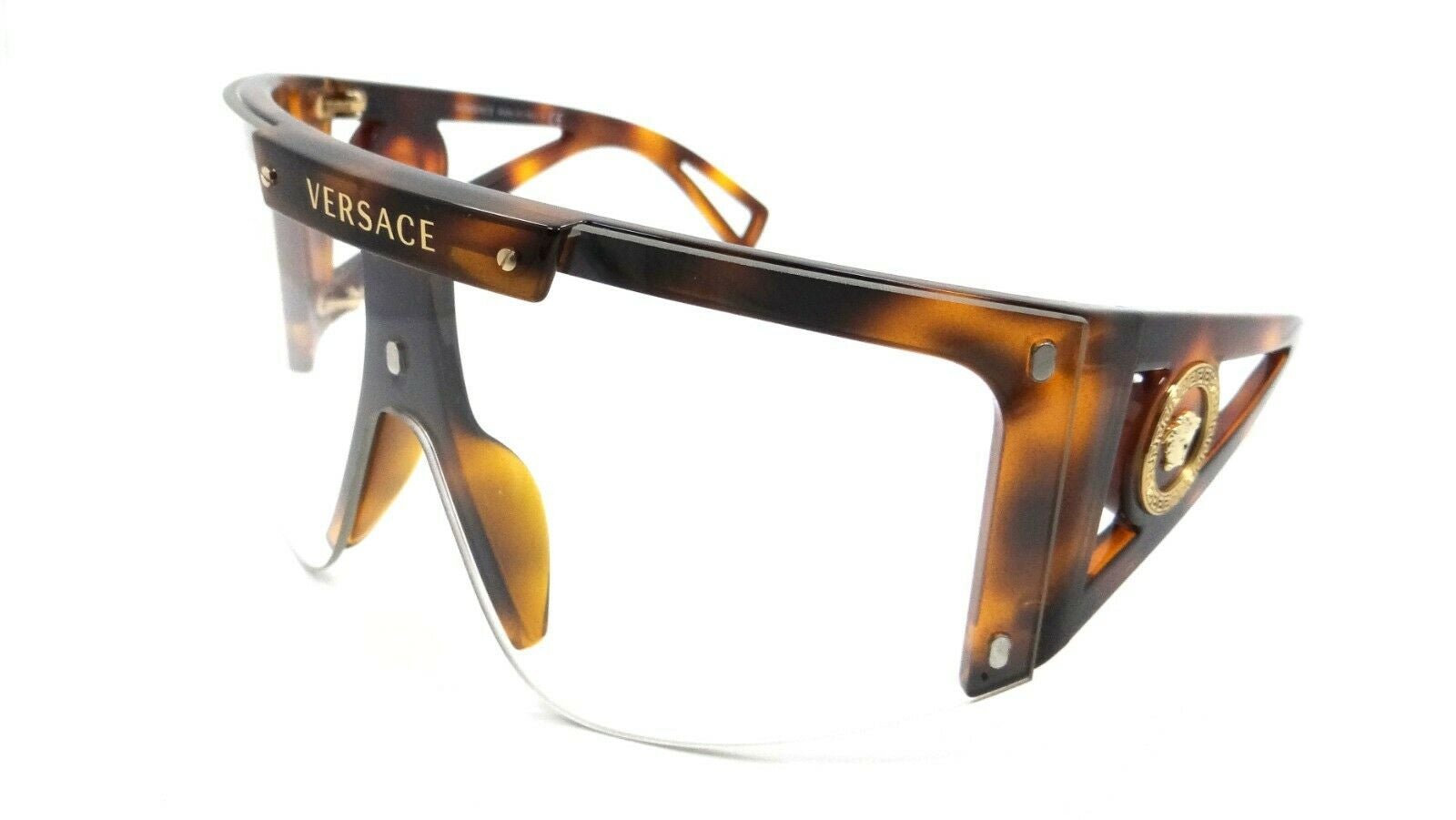 Versace Sunglasses VE 4393 5217/1W 46-xx-120 Havana / 3 Interchangeable Lenses-8056597381314-classypw.com-3