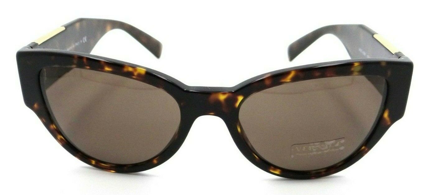 Versace Sunglasses VE 4398 108/73 55-19-140 Dark Havana / Brown Made in Italy-8056597342438-classypw.com-1