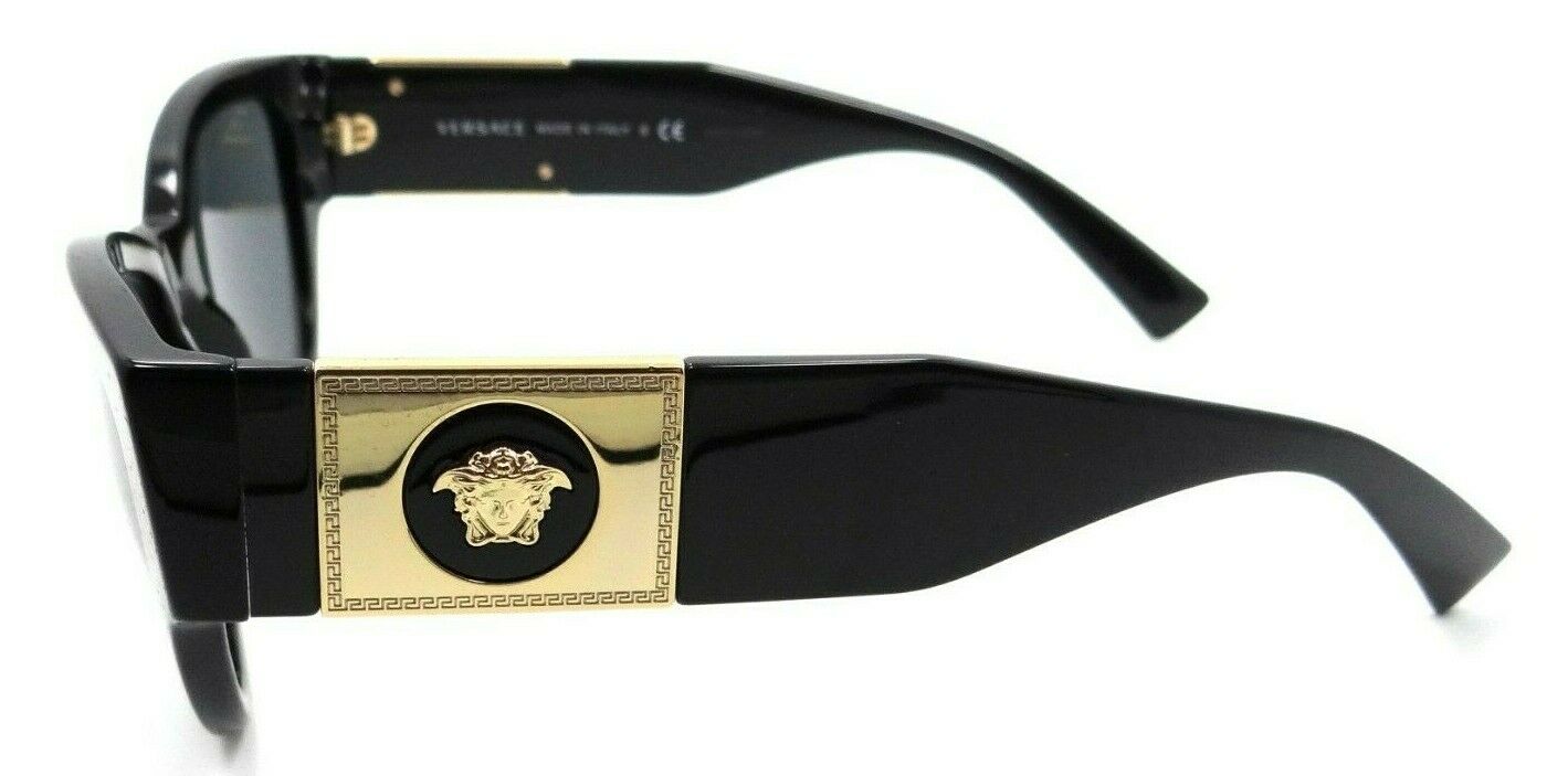Versace Sunglasses VE 4398 GB1/87 55-19-140 Black / Dark Grey Made in Italy-8056597342421-classypw.com-3