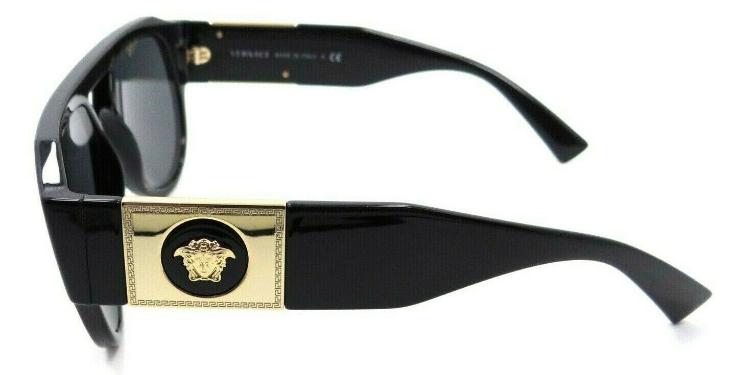 Versace Sunglasses VE 4401 GB1/87 57-17-140 Black / Dark Grey Made in Italy-8056597342469-classypw.com-3