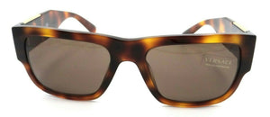 Versace Sunglasses VE 4406 5217/73 56-19-140 Havana / Dark Brown Made in Italy