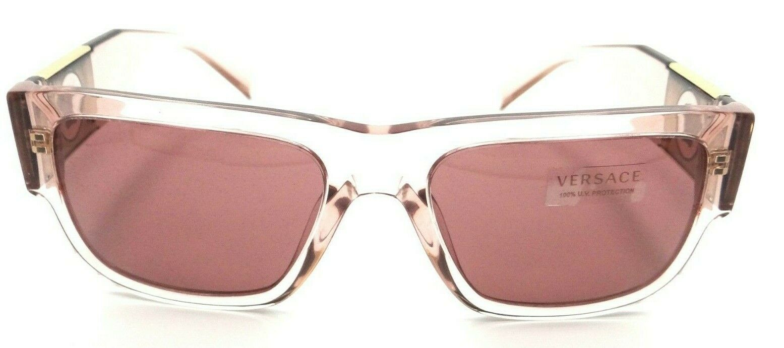 Versace Sunglasses VE 4406 5339/69 56-19-140 Transparent Pink / Dark Violet-8056597384940-classypw.com-2