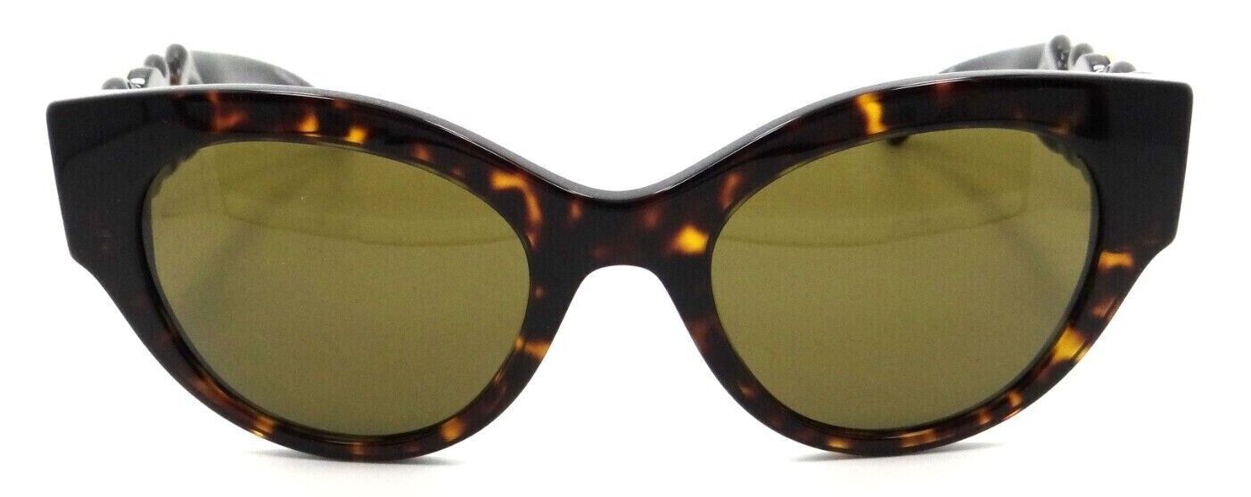 Versace Sunglasses VE 4408 108/73 52-21-140 Havana / Dark Brown Made in Italy-8056597524926-classypw.com-2
